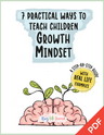 Growth Mindset Parenting eBook PDF