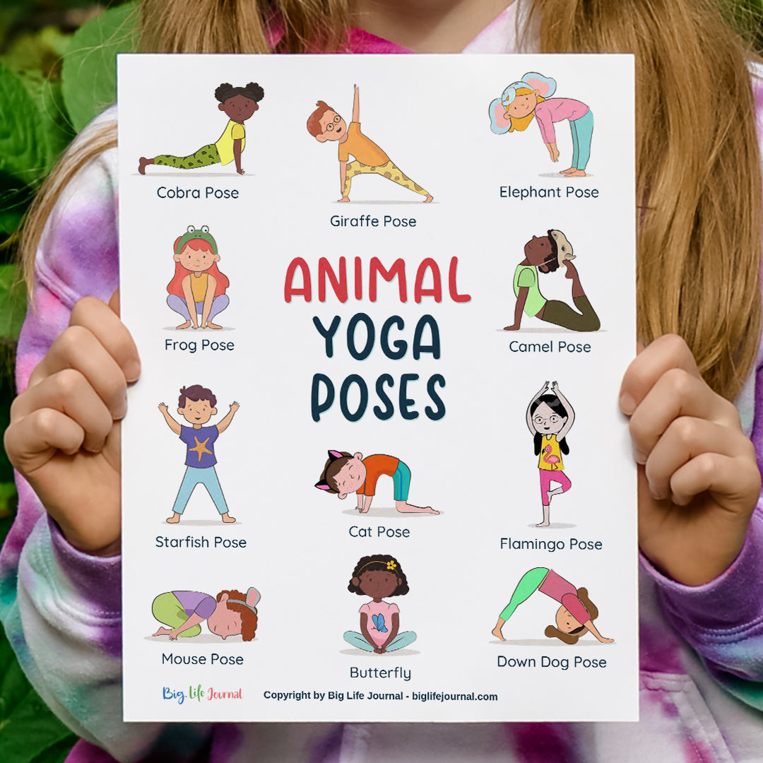 Yoga Cards for Kids: Arctic Animal Poses – Printables 4 Learning